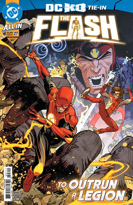 FLASH #27 CVR A DAN MORA (DC K.O.)