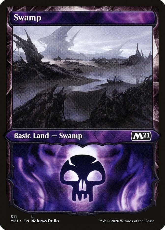 Swamp [#311 Showcase] (M21-C-FOIL)