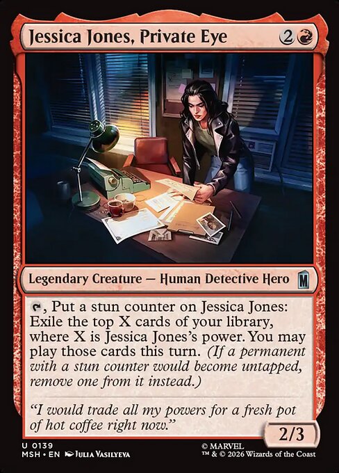 Jessica Jones, Private Eye [ #0139 ] (MSH-U)