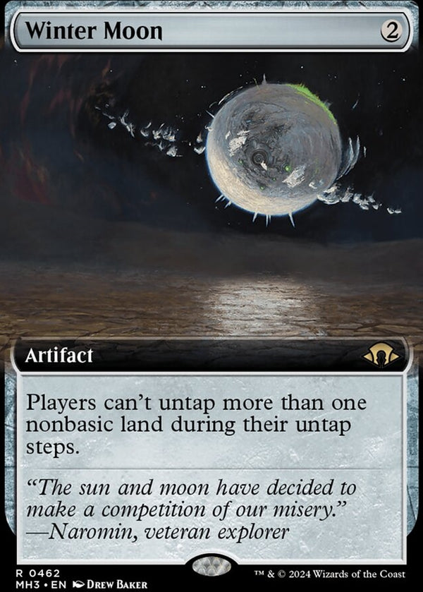 Winter Moon [#0462 Extended Art] (MH3-R-FOIL)