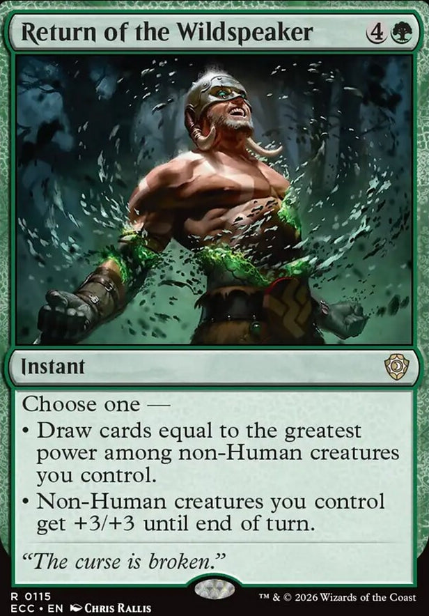 Return of the Wildspeaker [ #0115 ] (ECC-R)