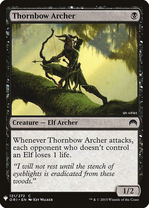 Thornbow Archer [Mystery Booster #0791] (ORI-C)