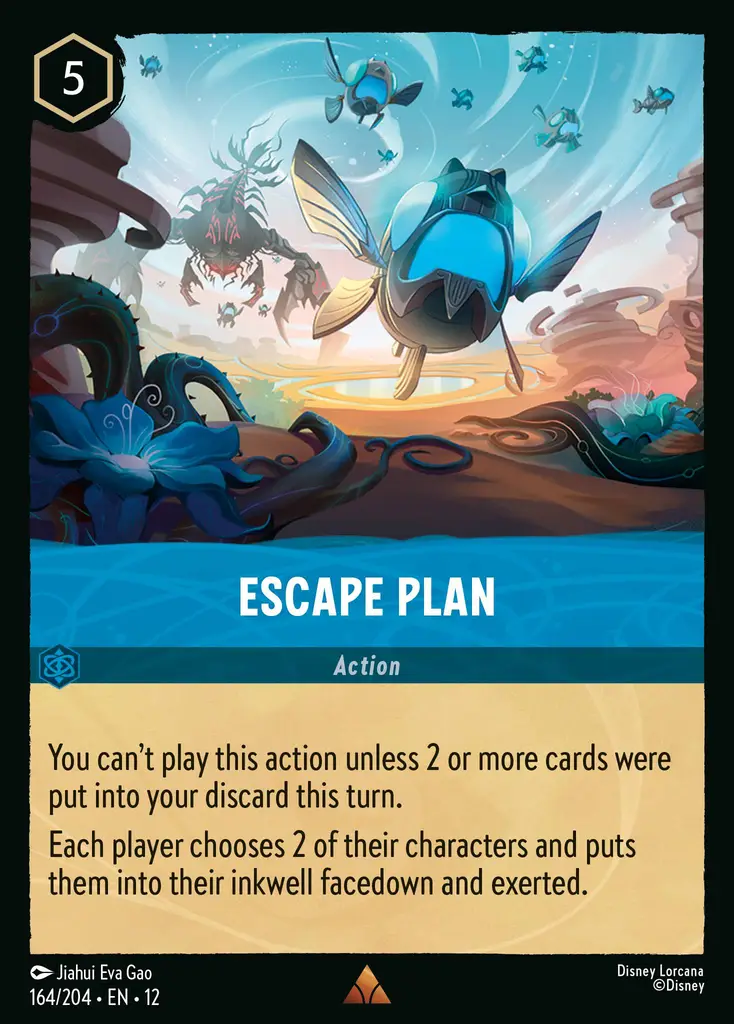 Escape Plan (Wilds Unknown 164/204) Rare