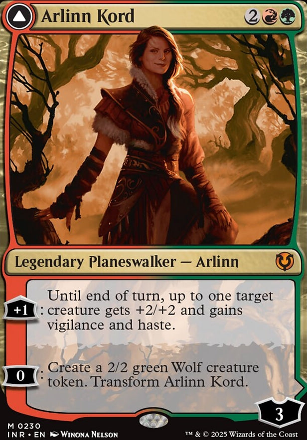 Arlinn Kord // Arlinn, Embraced by the Moon [ #0230 ] (INR-M-FOIL)