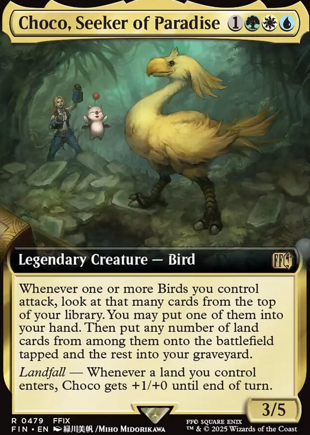 Choco, Seeker of Paradise [ #0479 Extended Art ] (FIN-R)