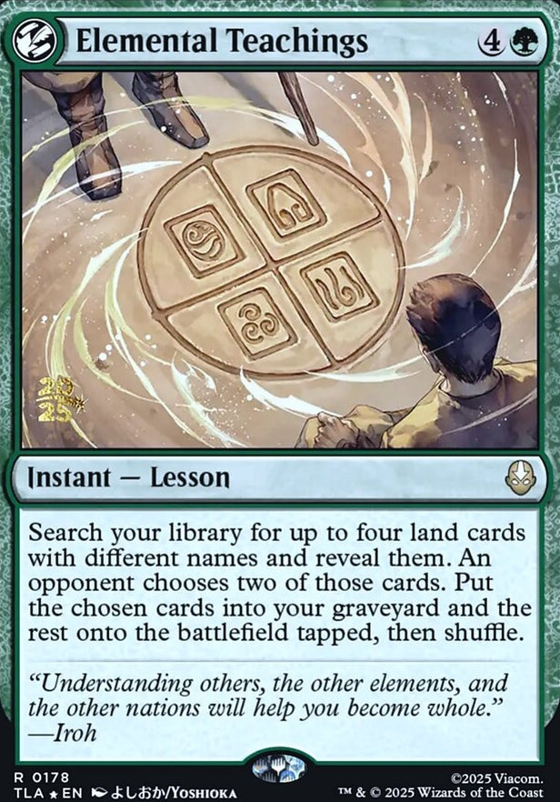 Elemental Teachings [ #0178 ] (TLA-R)
