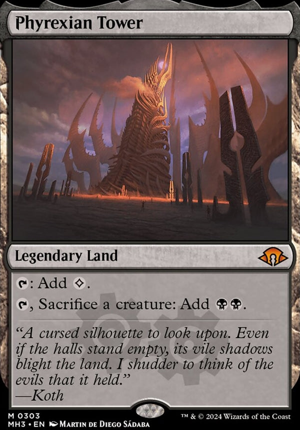 Phyrexian Tower [#0303] (MH3-M)