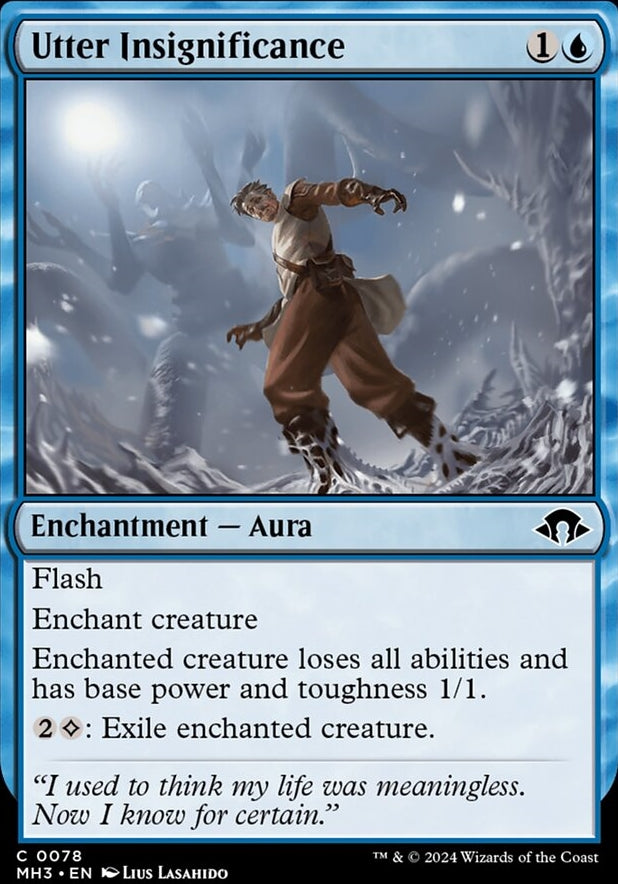 Utter Insignificance [#0078] (MH3-C-FOIL)