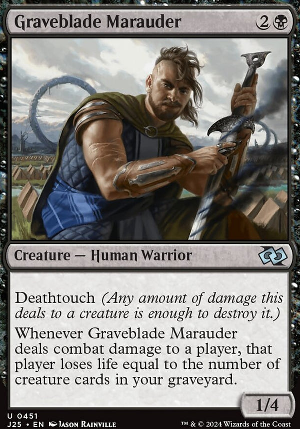 Graveblade Marauder [#0451] (J25-U)