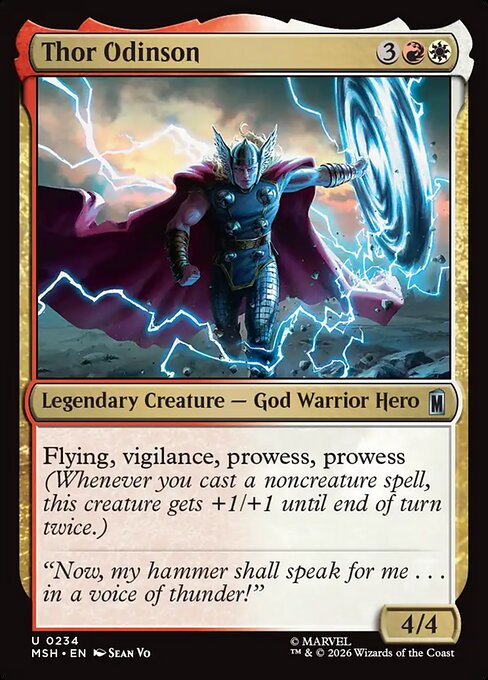 Thor Odinson [ #0234 ] (MSH-U)