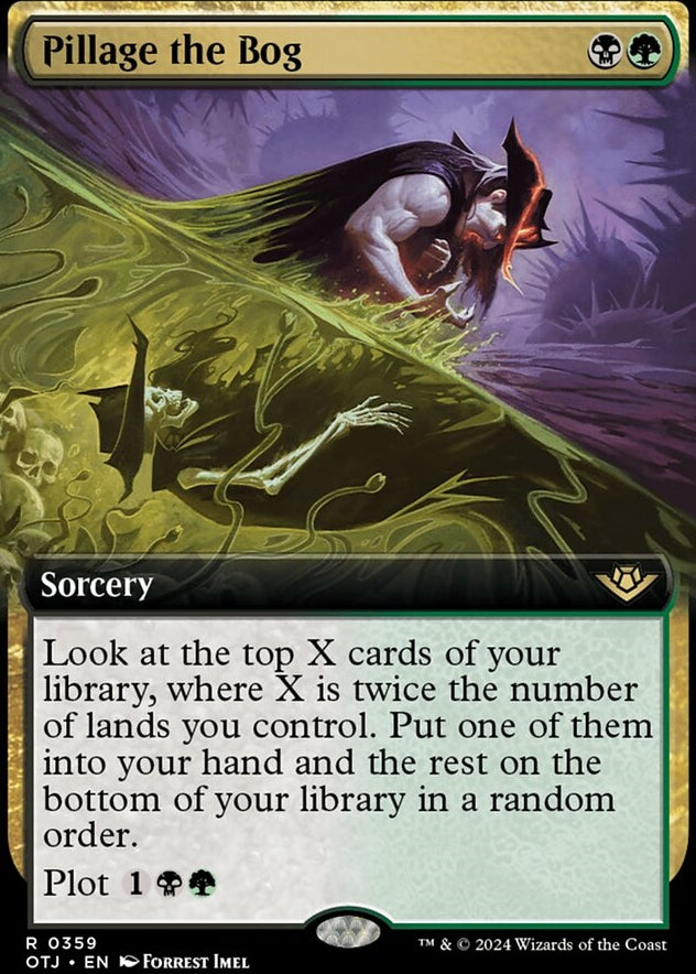 Pillage the Bog [#0359 Extended Art] (OTJ-R)