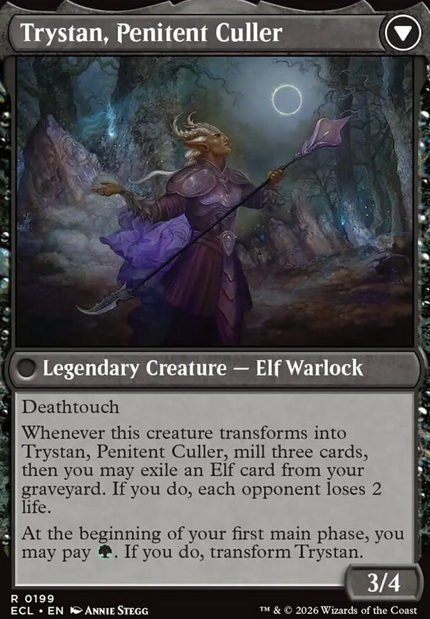 Trystan, Callous Cultivator // Trystan, Penitent Culler [ #0199 ] (ECL-R)