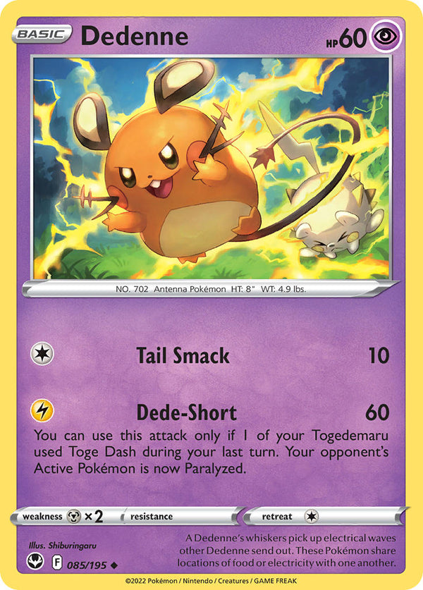 Dedenne - 085/195 (SWSH12) Uncommon - Near Mint