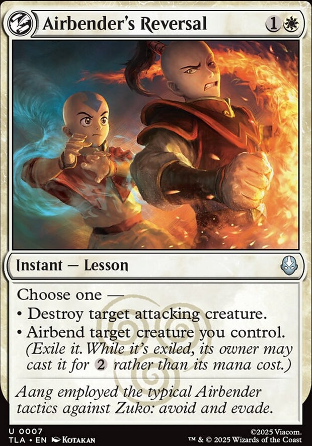 Airbender's Reversal [ #0007 ] (TLA-U)