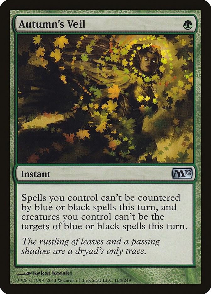 Autumn's Veil (M12-U-FOIL) Light Play
