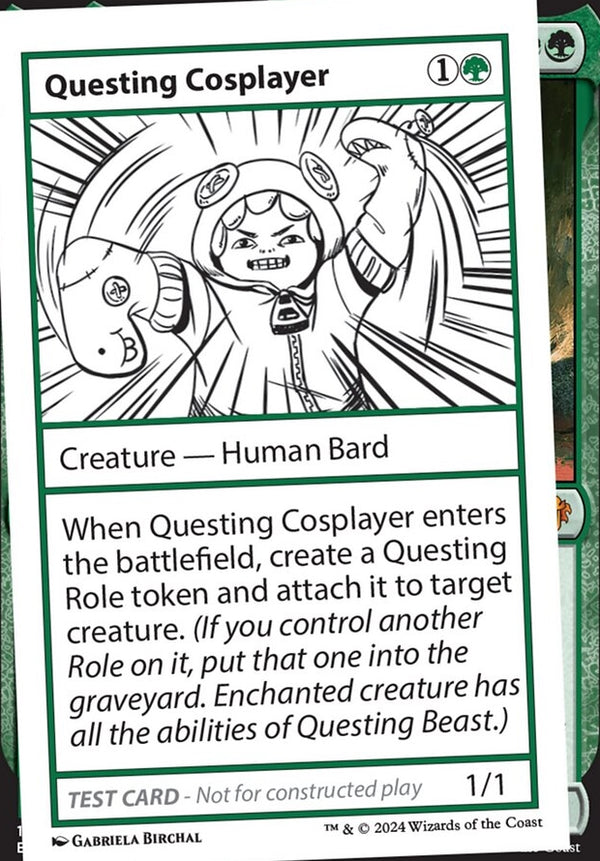 Questing Cosplayer [#0345 Playtest] (MB2-R)