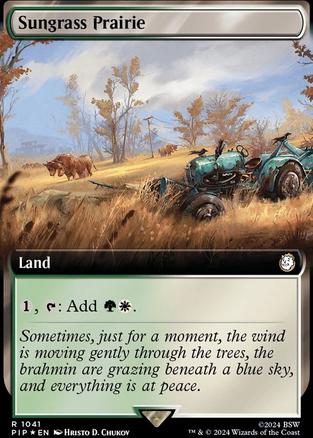 Sungrass Prairie [#1041 Extended Art Surge Foil] (PIP-R)