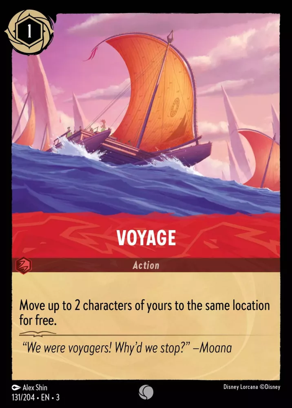 Voyage (Into the Inklands 131/204) Common - Near Mint