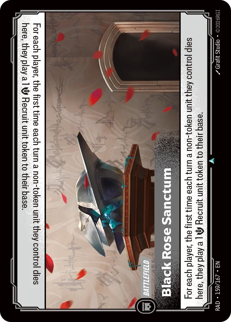 Black Rose Sanctum - 159/167 (RAD) Uncommon