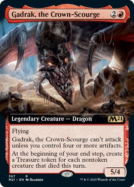 Gadrak, the Crown-Scourge [#367 Extended Art] (M21-R)