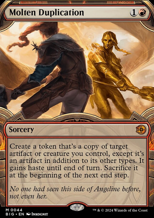 Molten Duplication [#0044 Vault Frame] (BIG-M-FOIL)