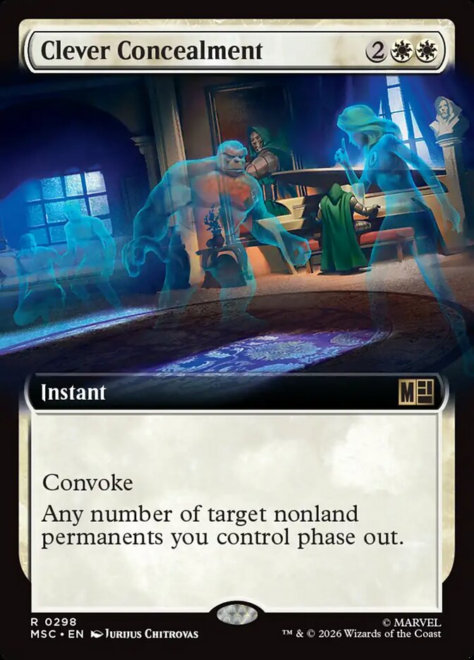 Clever Concealment [ #0298 Extended Art ] (MSC-R)
