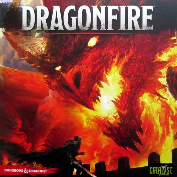 D&D Dragonfire: A Cooperative Deck-Building Game & Heroes of the Wild Character Pack [USED]