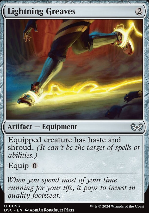 Lightning Greaves [#0093] (DSC-U)