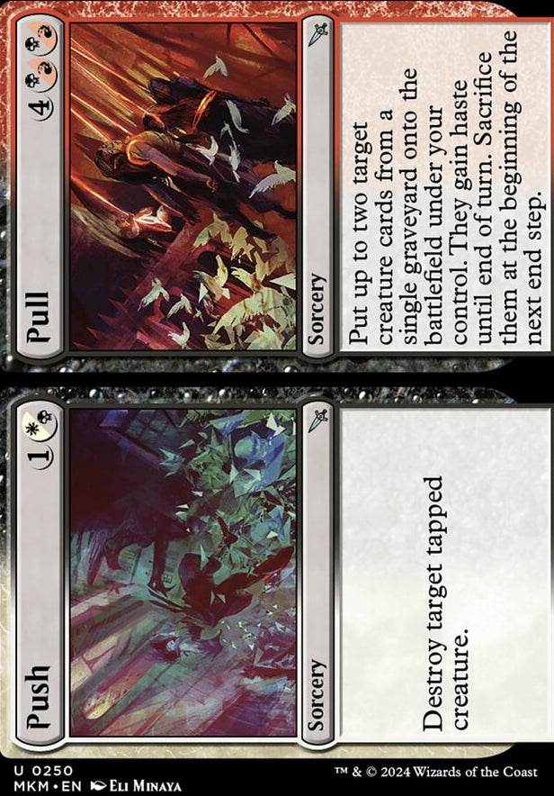 Push // Pull [#0250] (MKM-U-FOIL)