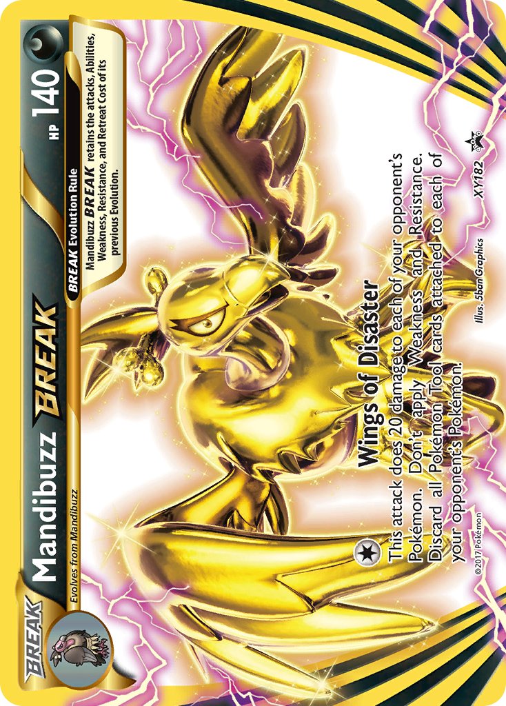 Mandibuzz BREAK - XY182 (XY:PR) Promo - Near Mint Holofoil