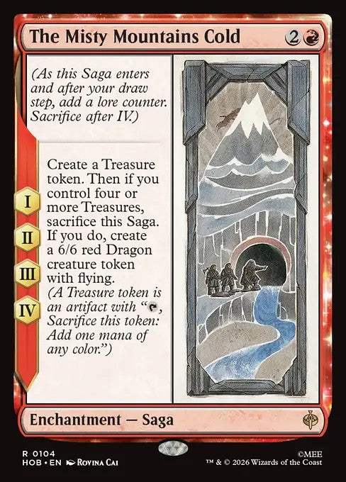 The Misty Mountain Cold [ #0104 ] (HOB-R)