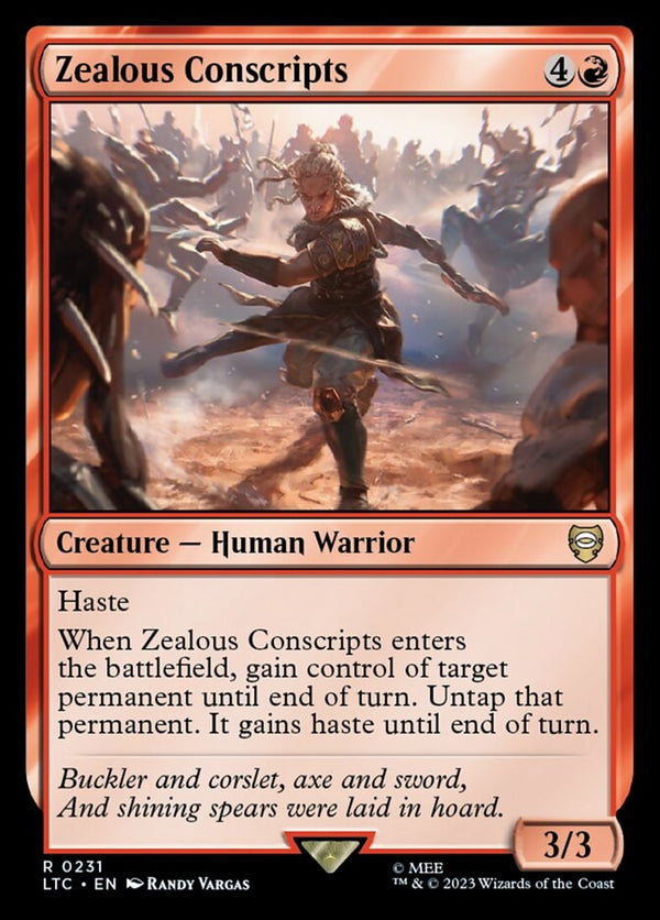 Zealous Conscripts [#0231] (LTC-R)