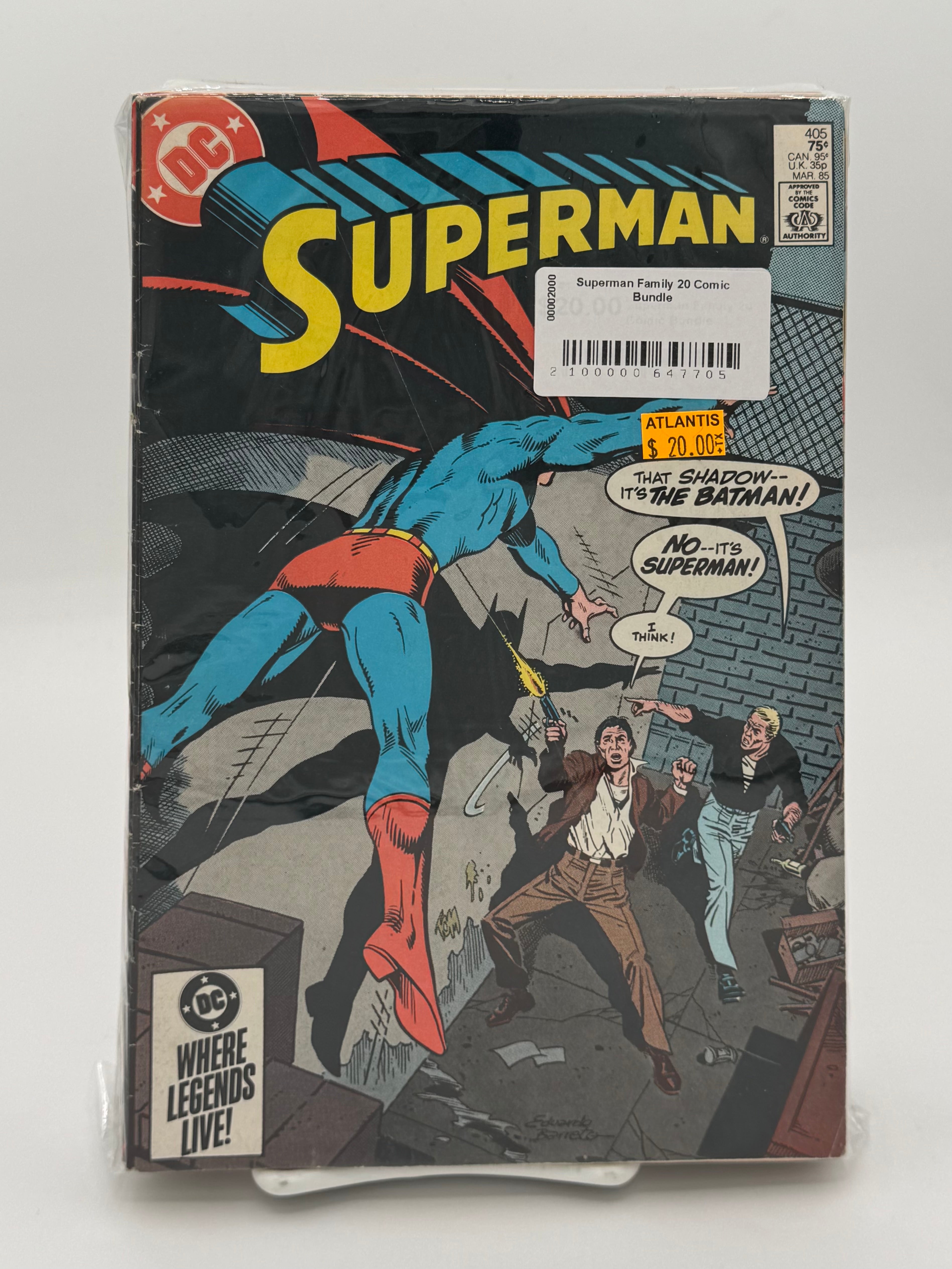 Superman Family 20 Comic Bundle