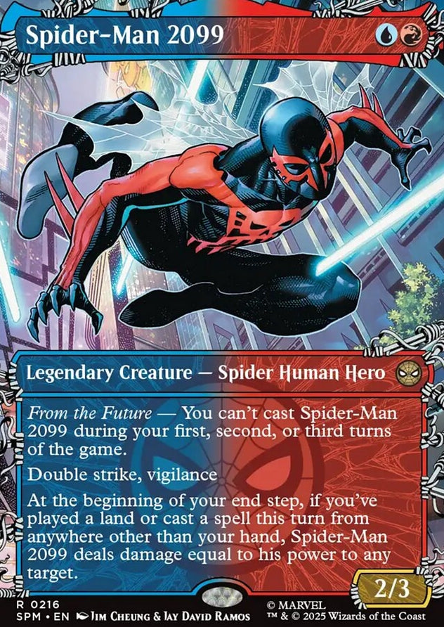 Spider-Man 2099 [ #0216 Borderless ] (SPM-R)