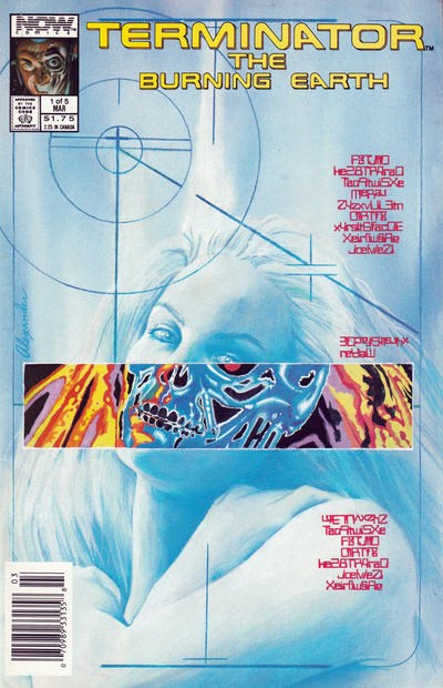 Terminator the Burning Earth (1990 Series) #1-5 Comic Bundle (Complete Series)
