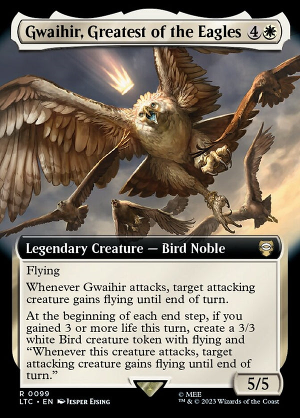 Gwaihir, Greatest of the Eagles [#0099 Extended Art] (LTC-R)