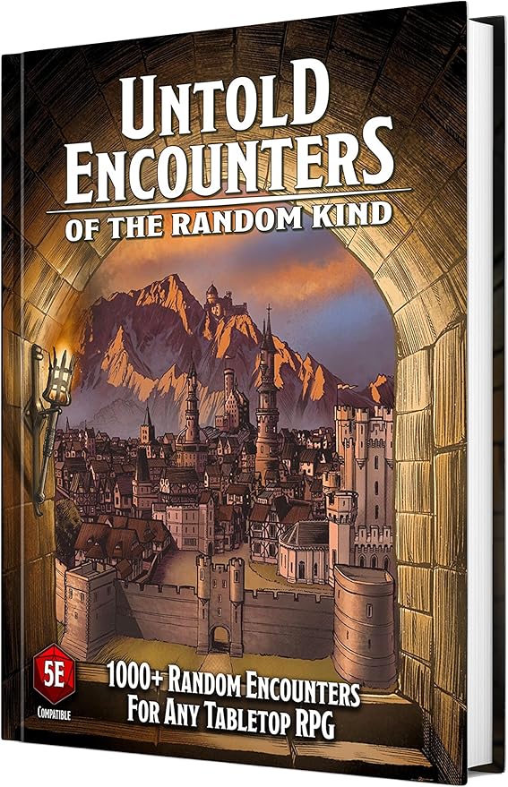 D&D 5E OGL: Untold Encounters of the Random Kind - 1000+ Random Encounters for any Tabletop RPG (USED)