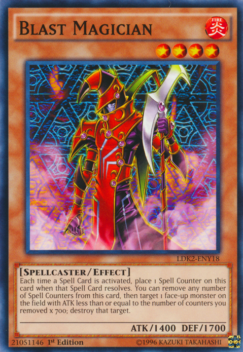 Blast Magician (LDK2-ENY18) Common - Near Mint 1st Edition