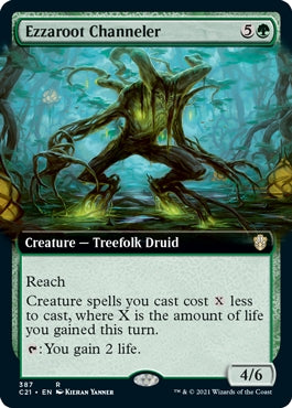 Ezzaroot Channeler [Extended Art] (C21-R)