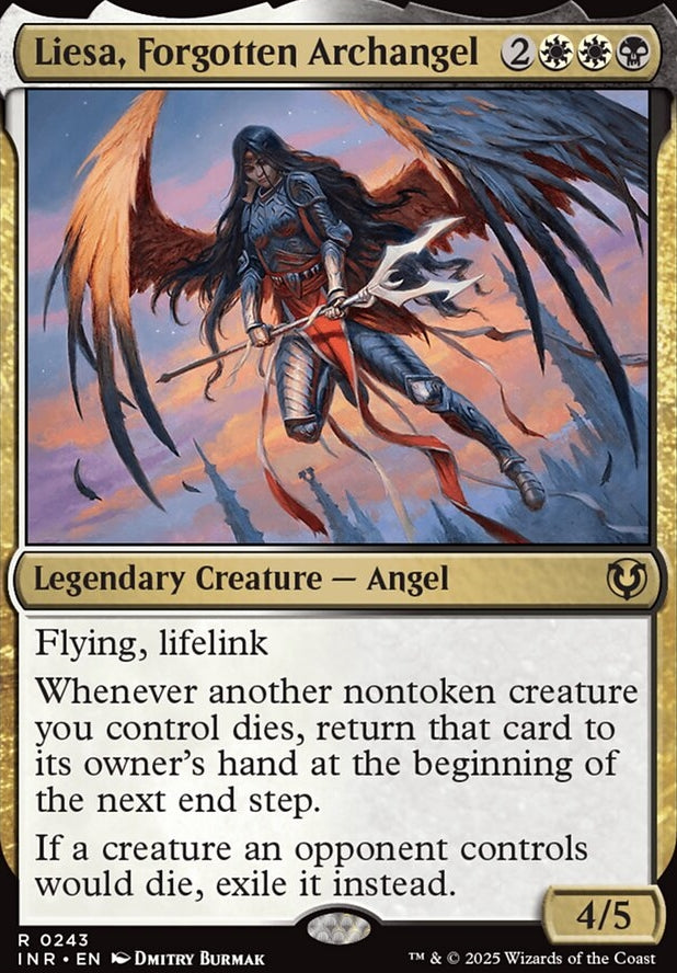 Liesa, Forgotten Archangel [ #0243 ] (INR-R-FOIL)