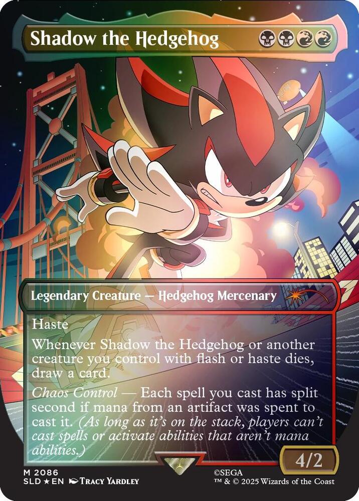 Shadow the Hedgehog [ #2086 ] (SLD-R-FOIL)