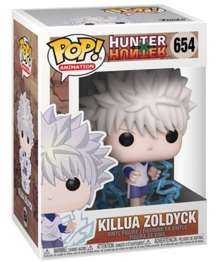 POP Figure: Hunter X Hunter #0654 - Killua Zoldyck