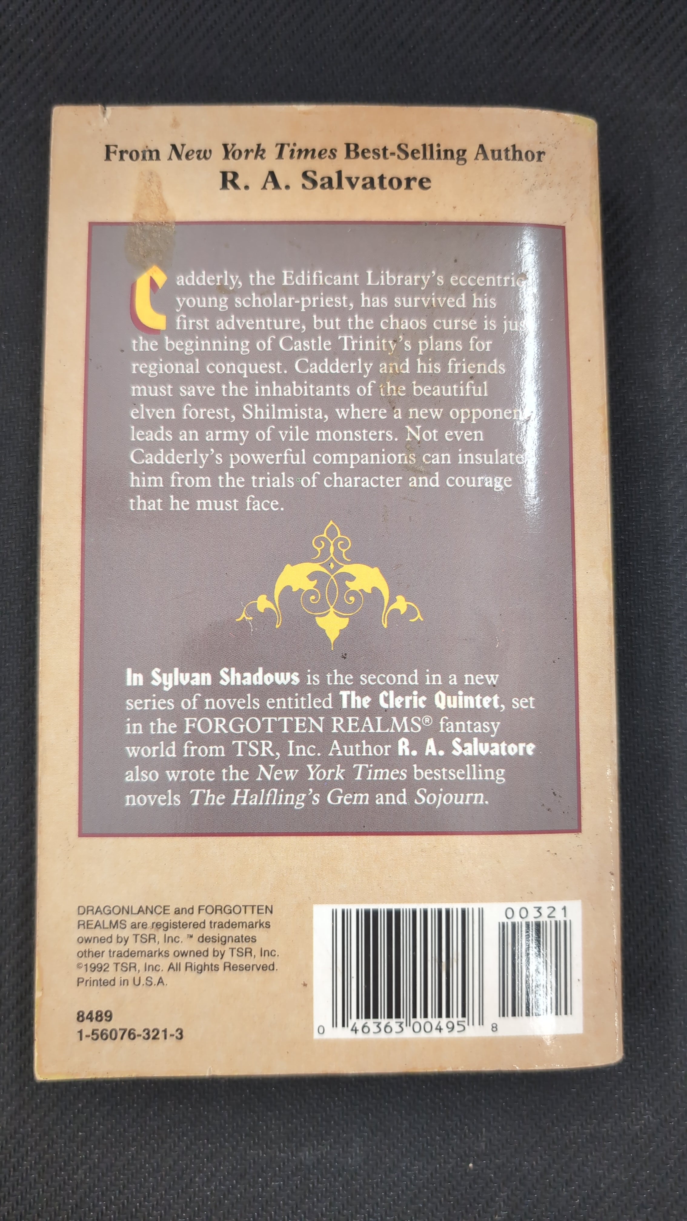 Forgotten Realms: In Sylvan Shadows - The Cleric Quintet Book II [ Paperback ] (USED)