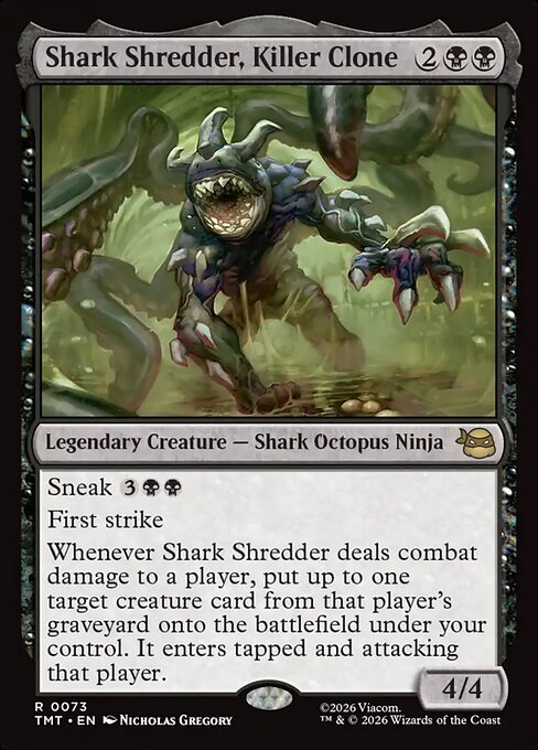 Shark Shredder, Killer Clone [ #0073 ] (TMT-R)