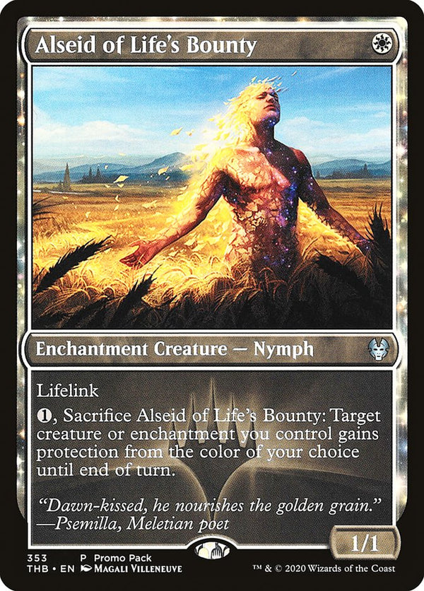 Alseid of Life's Bounty [#353 FNM Style] (THB-U-PP-FOIL)