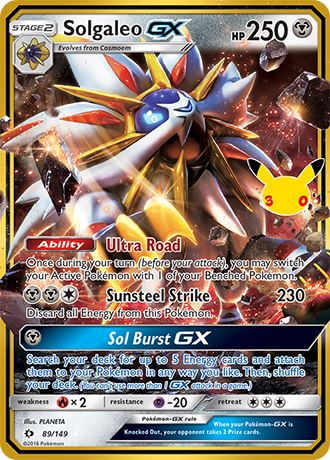 Solgaleo GX - 089/149 (30C) Classic Collection