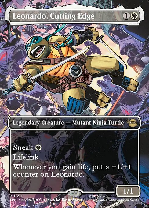 Leonardo, Cutting Edge [ #0211 Scene Borderless ] (TMT-R)