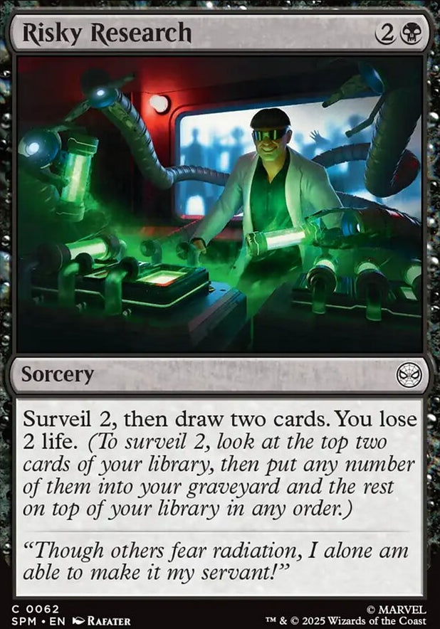 Risky Research [ #0062 ] (SPM-C)