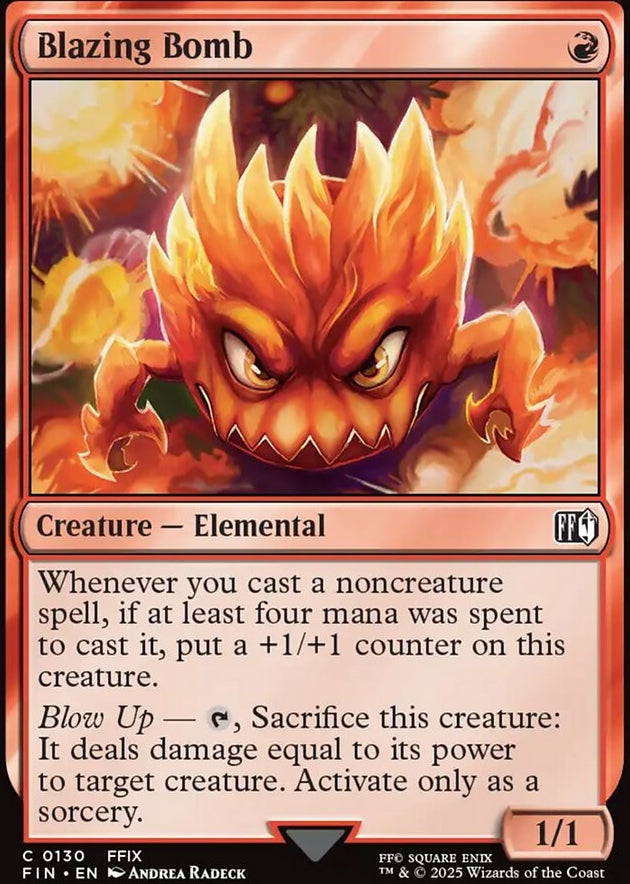 Blazing Bomb [ #0130 ] (FIN-C)