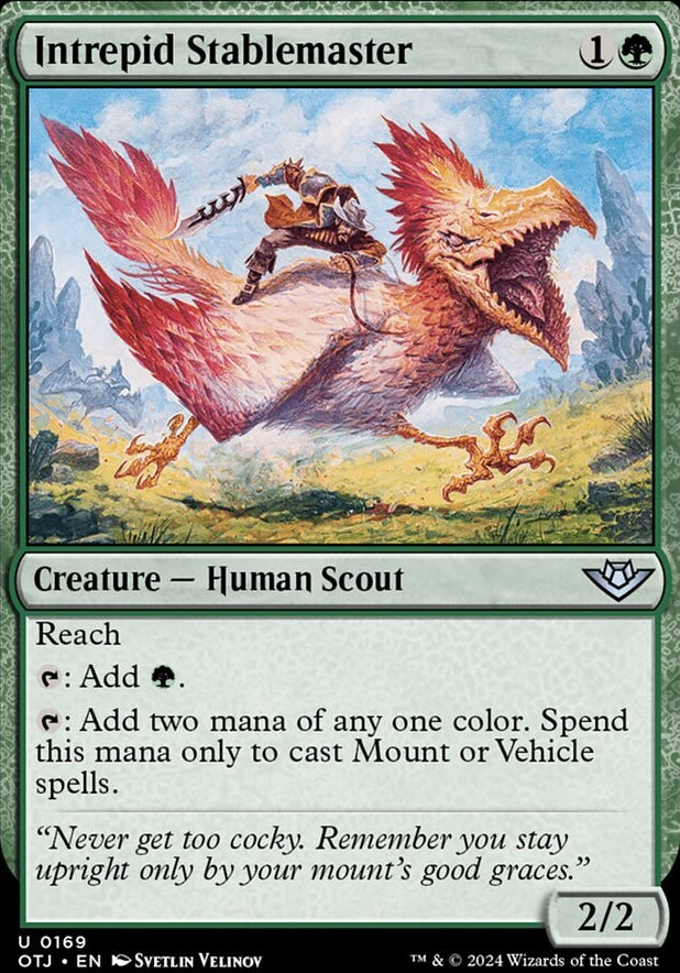 Intrepid Stablemaster [#0169] (OTJ-U-FOIL)
